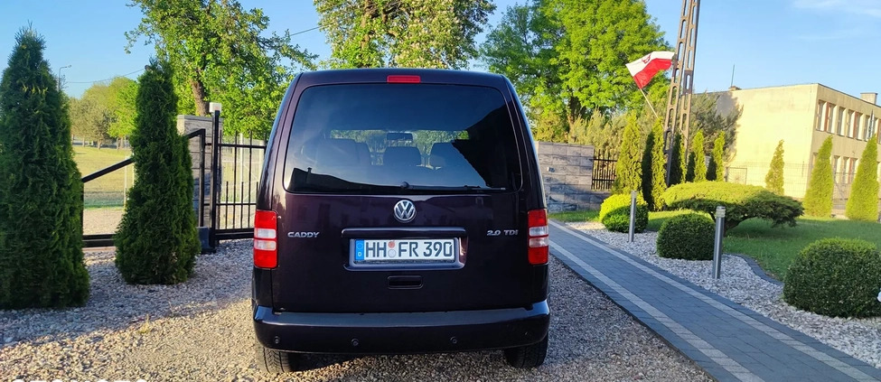 Volkswagen Caddy cena 39900 przebieg: 173000, rok produkcji 2012 z Tarnowskie Góry małe 704